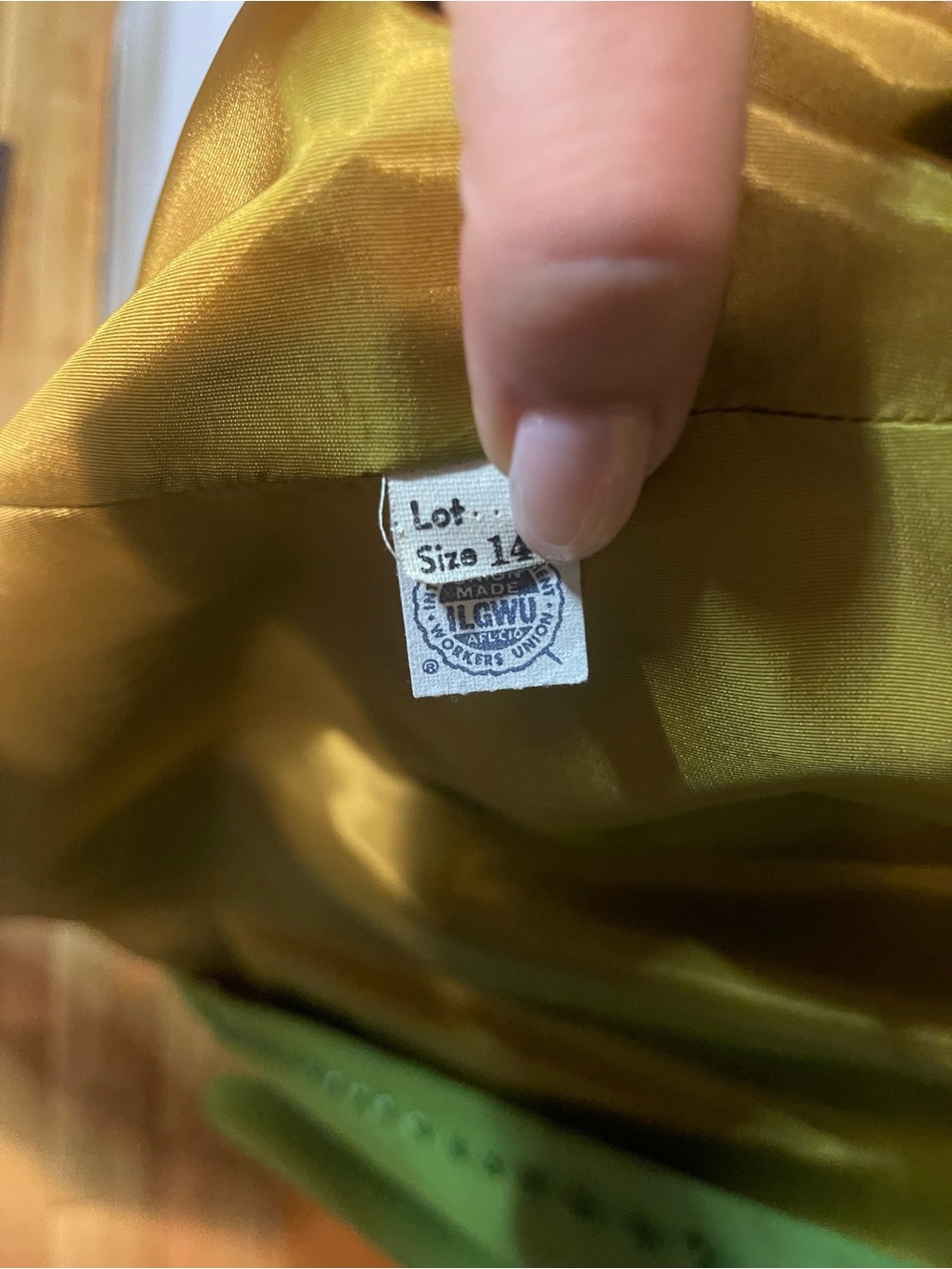 Vintage Olive Green Maxi Dress Covered Buttons Belted Prairie 70s - Picture 8 of 11